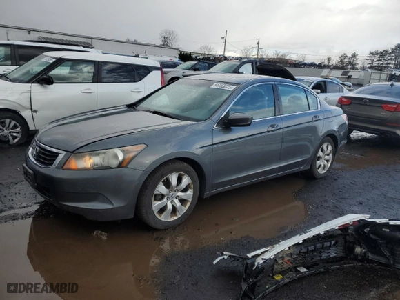2009 Honda Accord Sdn EX-L with VIN 1HGCP26889A140890, listed as a Copart auction lot 51703025 with 169,635 mi miles and Clean Title. Bid and sale history available at carsss.com. Image 1.