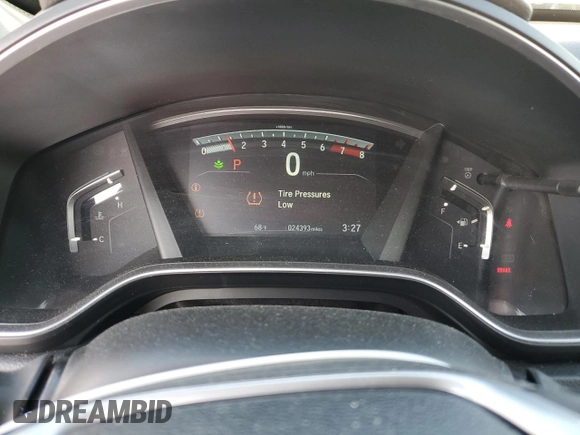 2017 Honda CR-V Touring with VIN 2HKRW1H99HH515480, listed as a Copart auction lot 51869635 with 24,393 mi miles and Salvage Title. Bid and sale history available at carsss.com. Image 9.