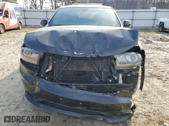 2015 Dodge Durango R/T with VIN 1C4SDHCT7FC714698, listed as a Copart auction lot 47348125 with 116,690 mi miles and Salvage Title. Bid and sale history available at DreamBid. Image 5.