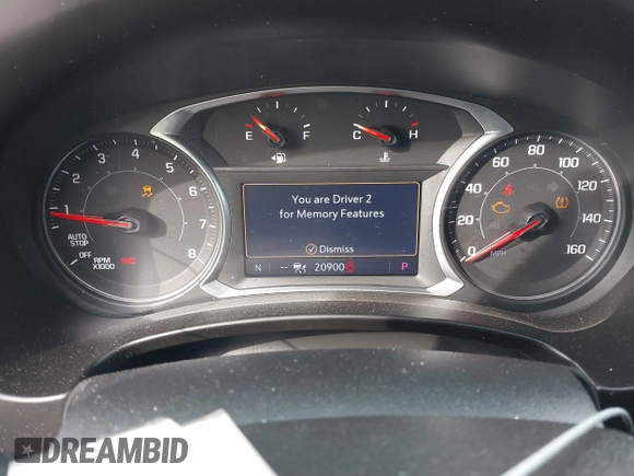 2021 GMC Terrain SLT with VIN 3GKALPEV2ML392243, listed as a IAAI auction lot 41337368 with 20,900 mi miles and . Bid and sale history available at DreamBid. Image 15.