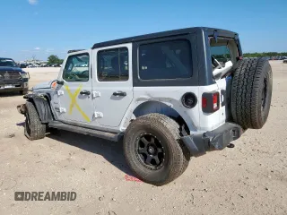 2020 Jeep Wrangler Unlimited Sahara with VIN 1C4HJXEN0LW267878, listed as a Copart auction lot 65968065 with Not provided miles and Clean title. Bid and sale history available at DreamBid. Image 2.