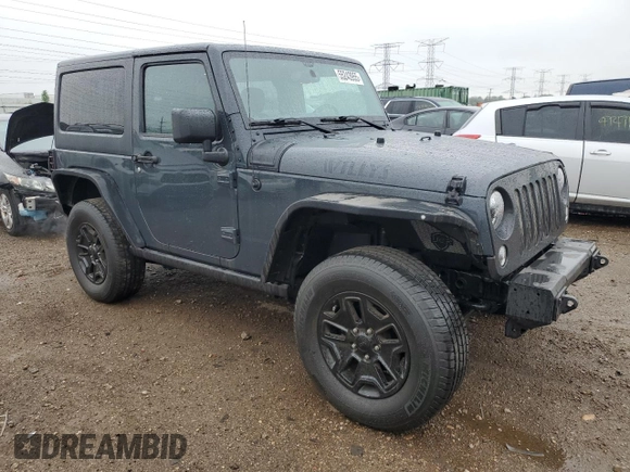 2017 Jeep Wrangler Sport with VIN 1C4AJWAGXHL602088, listed as a Copart auction lot 55243955 with 101,963 mi miles and Clean Title. Bid and sale history available at DreamBid. Image 4.