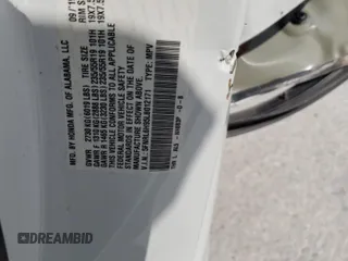 2020 Honda Odyssey Elite with VIN 5FNRL6H95LB012171, listed as a Copart auction lot 48786695 with 133,604 mi miles and Salvage Title. Bid and sale history available at DreamBid. Image 14.