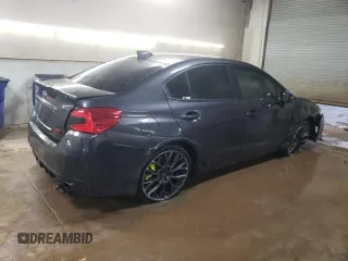 2018 Subaru WRX STI with VIN JF1VA2M67J9815232, listed as a Copart auction lot 51070345 with 69,195 mi miles and Salvage Title. Bid and sale history available at carsss.com. Image 3.