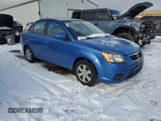 2011 Kia Rio with VIN KNADH4B37B6917894, listed as a Copart auction lot 88465075 with 229,688 mi miles and Clean Title. Bid and sale history available at DreamBid. Image 4.