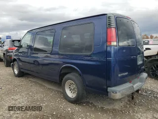 2001 Chevrolet Chevy Van z VIN 1GBFG15M411225075, wystawiony jako Copart lot #56948945 z przebiegiem 201 558 mil mil oraz Tytuł czysty. Historia ofert i sprzedaży dostępna na DreamBid. Obrazek 2.