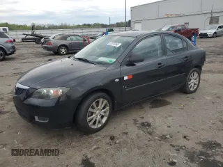 2008 Mazda 3 i Touring *Ltd Avail with VIN JM1BK12G181832035, listed as a Copart auction lot 53372265 with 144,510 mi miles and Salvage Title. Bid and sale history available at carsss.com. Image 1.