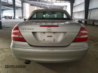 2004 Mercedes-Benz CLK 320 with VIN WDBTK65GX4T024308, listed as a Copart auction lot 80129914 with 106,827 mi miles and Salvage Title. Bid and sale history available at DreamBid. Image 6.