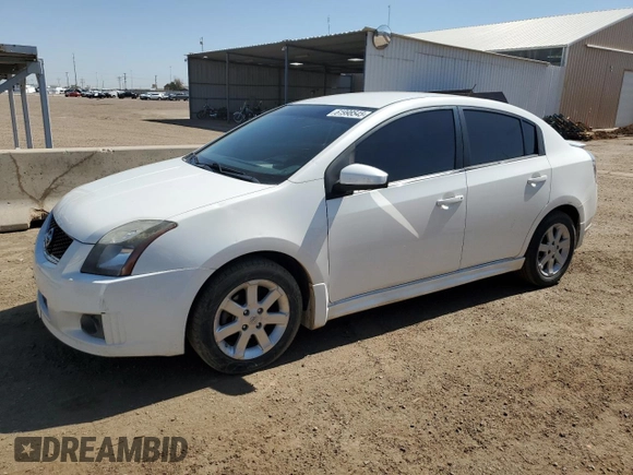 2012 Nissan Sentra S with VIN 3N1AB6AP0CL721636, listed as a Copart auction lot 61998545 with 132,361 mi miles and Clean title. Bid and sale history available at DreamBid. Image 1.