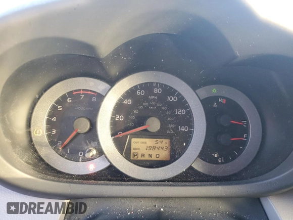 2007 Toyota RAV4 with VIN JTMZK33V276006187, listed as a Copart auction lot 86752934 with 198,443 mi miles and Salvage Title. Bid and sale history available at DreamBid. Image 9.