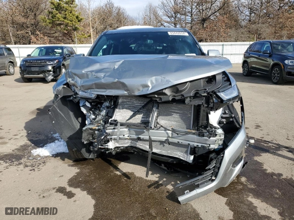2023 Chevrolet Traverse LT Cloth with VIN 1GNEVGKW7PJ322048, listed as a Copart auction lot 43442654 with 9 mi miles and Non Repairable. Bid and sale history available at carsss.com. Image 5.