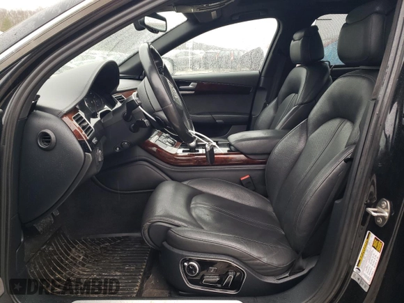2013 Audi A8 L 3.0L with VIN WAURGAFD5DN017479, listed as a Copart auction lot 52292865 with 225,180 mi miles and Non Repairable. Bid and sale history available at carsss.com. Image 7.