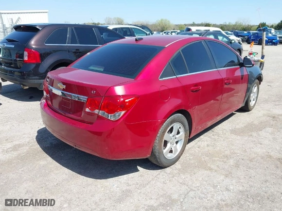 2014 Chevrolet Cruze 1LT with VIN 1G1PC5SB4E7322259, listed as a IAAI auction lot 41979829 with 193,434 mi miles. Bid and sale history available at carsss.com. Image 3.