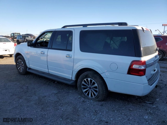 2016 Ford Expedition EL XLT with VIN 1FMJK1JT6GEF20855, listed as a Copart auction lot 82688304 with 195,489 mi miles and Salvage Title. Bid and sale history available at carsss.com. Image 2.