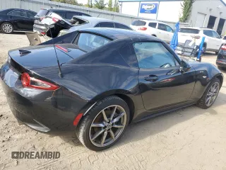 2022 Mazda MX-5 Miata Grand Touring z VIN JM1NDAM78N0507632, wystawiony jako Copart lot #81311754 z przebiegiem 4 720 mil mil oraz Szkoda całkowita • Salvage title. Historia ofert i sprzedaży dostępna na DreamBid. Obrazek 3.