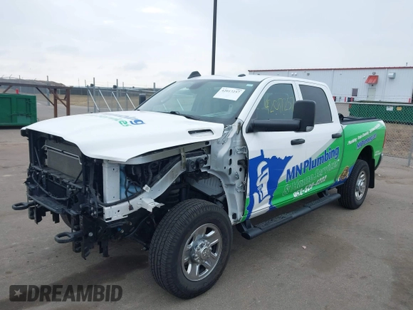 2022 Ram 2500 Tradesman with VIN 3C6UR5CJ2NG126962, listed as a IAAI auction lot 42017257 with 112,540 mi miles and . Bid and sale history available at DreamBid. Image 2.