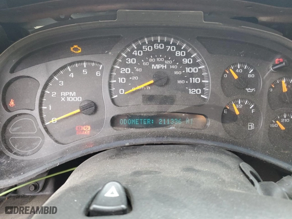2003 Chevrolet Silverado 1500 LS with VIN 2GCEC19X431239305, listed as a Copart auction lot 78910784 with 211,336 mi miles and Salvage Title. Bid and sale history available at carsss.com. Image 9.