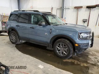 2025 Ford Bronco Sport Big Bend with VIN 3FMCR9BNXSRE15003, listed as a Copart auction lot 57883405 with 4,174 mi miles and Salvage title. Bid and sale history available at DreamBid. Image 4.