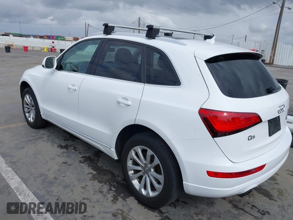 2013 Audi Q5 Premium with VIN WA1CFAFP8DA083693, listed as a IAAI auction lot 42129204 with 120,884 mi miles. Bid and sale history available at carsss.com. Image 3.
