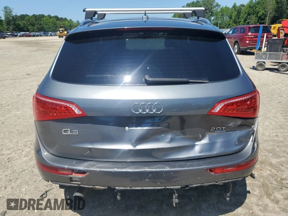 2012 Audi Q5 Premium Plus with VIN WA1LFAFP2CA040899, listed as a Copart auction lot 61972215 with 140,827 mi miles and Clean title. Bid and sale history available at DreamBid. Image 6.