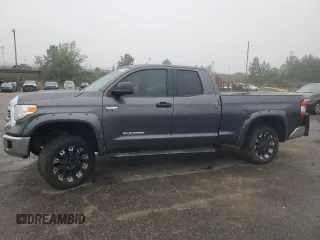 2016 Toyota Tundra SR with VIN 5TFUW5F15GX539664, listed as a Copart auction lot 58091745 with 212,096 mi miles and Salvage title. Bid and sale history available at DreamBid. Image 1.
