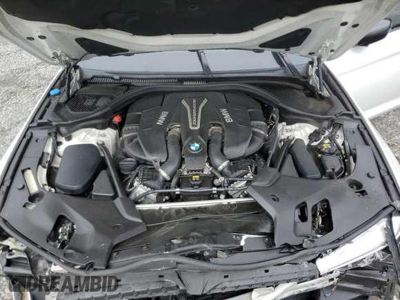 2019 BMW 5 Series M550i xDrive with VIN WBAJB9C54KB288569, listed as a Copart auction lot 58707235 with Not provided miles and Salvage title. Bid and sale history available at DreamBid. Image 11.