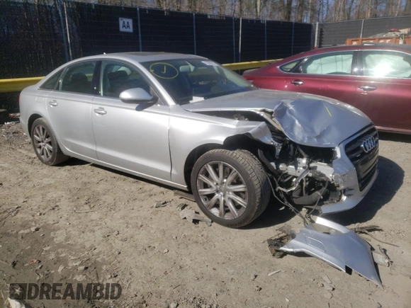 2015 Audi A6 2.0T Premium Plus with VIN WAUGFAFC8FN023023, listed as a Copart auction lot 43809593 with 116,395 mi miles. Bid and sale history available at carsss.com. Image 4.