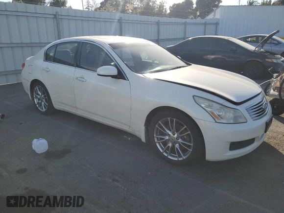 2008 Infiniti G35 Journey with VIN JNKBV61E78M200268, listed as a Copart auction lot 60559905 with Not provided miles and Salvage title. Bid and sale history available at DreamBid. Image 4.