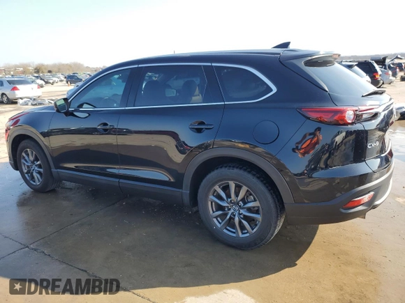2021 Mazda CX-9 Touring with VIN JM3TCACY7M0505719, listed as a Copart auction lot 43405635 with 44,133 mi miles and Salvage Title. Bid and sale history available at carsss.com. Image 2.