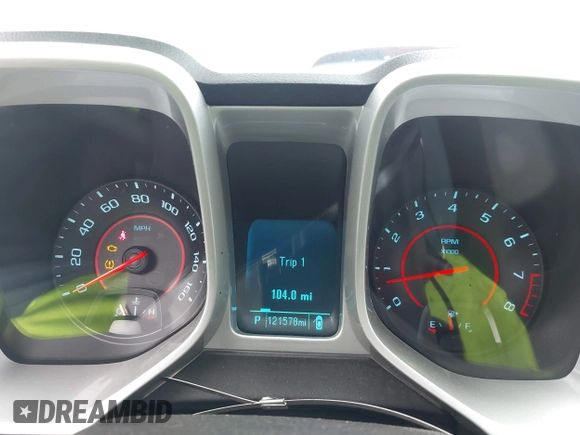 2013 Chevrolet Camaro LT with VIN 2G1FB3D31D9108495, listed as a IAAI auction lot 41914333 with 121,578 mi miles and . Bid and sale history available at DreamBid. Image 15.