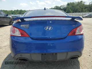 2010 Hyundai Genesis Coupe Grand Touring z VIN KMHHU6KH5AU025687, wystawiony jako Copart lot #56945814 z przebiegiem 130 114 mil mil oraz Szkoda całkowita • Salvage title. Historia ofert i sprzedaży dostępna na DreamBid. Obrazek 6.
