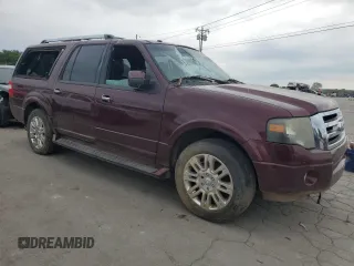 2011 Ford Expedition Max Limited with VIN 1FMJK1K53BEF29151, listed as a Copart auction lot 63916674 with 218,711 mi miles and Clean title. Bid and sale history available at DreamBid. Image 4.