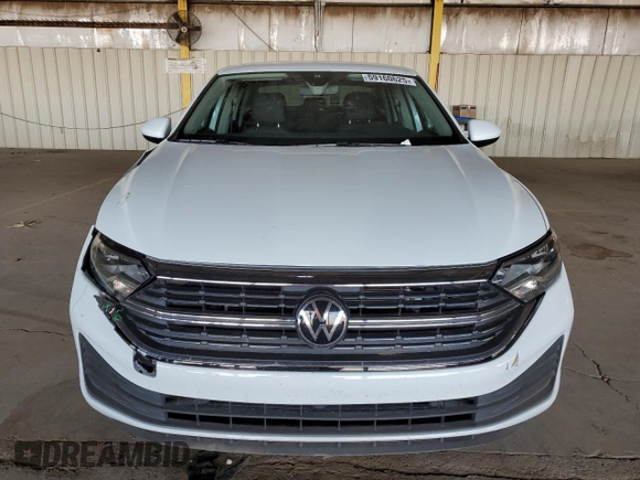 2024 Volkswagen Jetta S with VIN 3VW5M7BU7RM103801, listed as a Copart auction lot 59160625 with 52,465 mi miles and Salvage title. Bid and sale history available at DreamBid. Image 5.