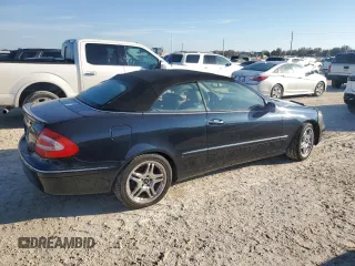 2005 Mercedes-Benz CLK 320 with VIN WDBTK65J55F148952, listed as a Copart auction lot 77080854 with Not Provided miles and Salvage Title. Bid and sale history available at DreamBid. Image 3.