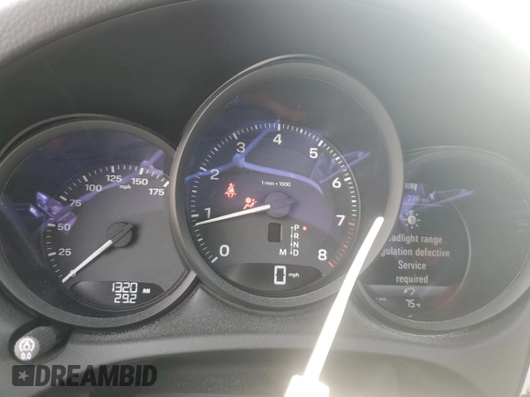 2025 Porsche Macan with VIN WP1AA2A52SLB05954, listed as a Copart auction lot 52424065 with 1,320 mi miles and Salvage title. Bid and sale history available at DreamBid. Image 9.