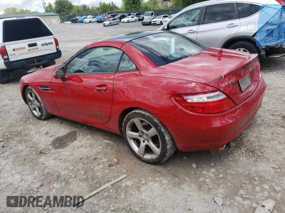 2015 Mercedes-Benz SLK 250 с VIN WDDPK4HA2FF097422, выставлен на аукционе Copart как лот 53867665 с пробегом 106 390 миль миль и Списание • Salvage title. История ставок и продаж доступна на DreamBid. Изображение 2.