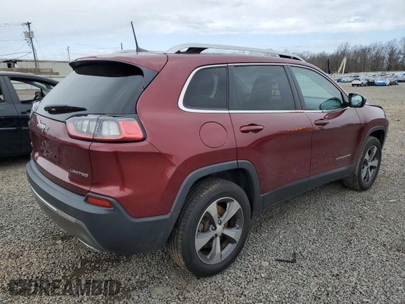 2019 Jeep Cherokee Limited z VIN 1C4PJMDX8KD306983, wystawiony jako Copart lot #50407785 z przebiegiem 67 055 mil mil oraz Szkoda całkowita • Salvage title. Historia ofert i sprzedaży dostępna na DreamBid. Obrazek 3.
