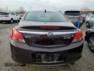 2011 Buick Regal CXL Turbo TO2 with VIN W04GW5EV2B1141688, listed as a Copart auction lot 38987004 with 30,101 mi miles and Salvage Title. Bid and sale history available at DreamBid. Image 6.