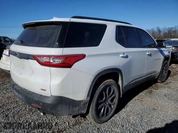 2019 Chevrolet Traverse RS with VIN 1GNEVJKW6KJ252144, listed as a Copart auction lot 42980605 with 94,045 mi miles and Salvage Title. Bid and sale history available at carsss.com. Image 3.