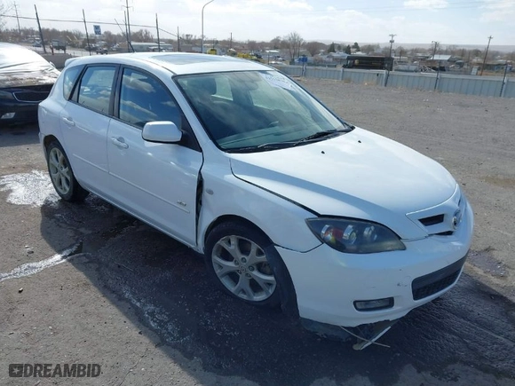 2008 Mazda Mazda3 s Grand Touring with VIN JM1BK343581834456, listed as a IAAI auction lot 41511870 with 135,619 mi miles. Bid and sale history available at carsss.com. Image 1.