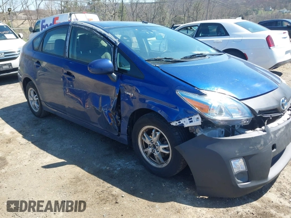 2011 Toyota Prius I with VIN JTDKN3DU4B1456329, listed as a IAAI auction lot 42059623 with 192,402 mi miles. Bid and sale history available at carsss.com. Image 6.