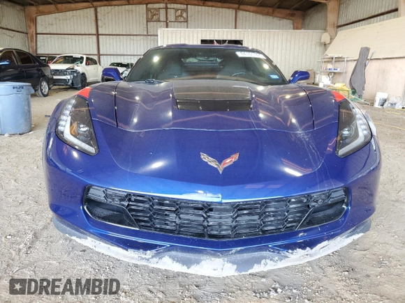 2017 Chevrolet Corvette with VIN 1G1Y12D7XH5113769, listed as a Copart auction lot 84161744 with 14,601 mi miles and Salvage title. Bid and sale history available at DreamBid. Image 5.