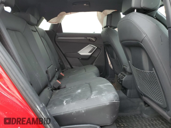 2022 Audi Q3 S line Premium Plus with VIN WA1EECF32N1147622, listed as a Copart auction lot 42111635 with 19,997 mi miles and Salvage Title. Bid and sale history available at carsss.com. Image 11.