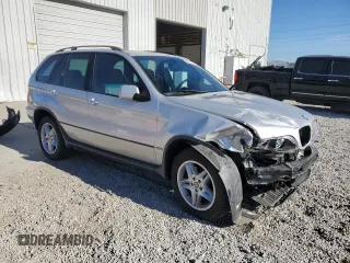 2005 BMW X5 4.4i with VIN 5UXFB53525LV14607, listed as a Copart auction lot 50407195 with 139,660 mi miles and Salvage Title. Bid and sale history available at carsss.com. Image 4.