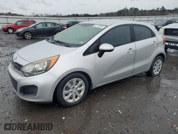 2014 Kia Rio LX with VIN KNADM5A38E6362171, listed as a Copart auction lot 84716354 with 130,991 mi miles and Clean Title. Bid and sale history available at carsss.com. Image 1.