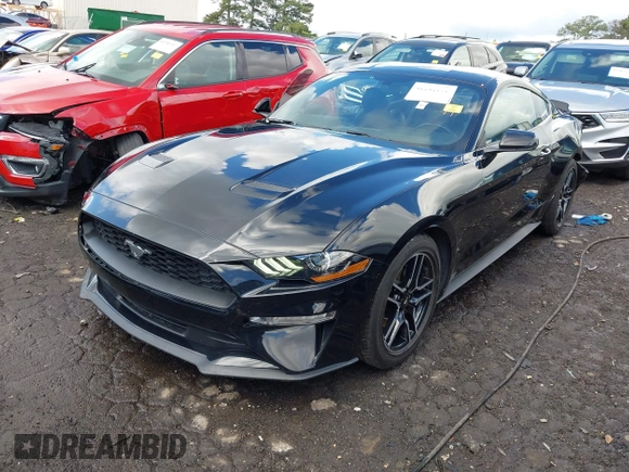 2020 Ford Mustang EcoBoost with VIN 1FA6P8TH4L5161843, listed as a IAAI auction lot 42242171 with 45,892 mi miles and . Bid and sale history available at DreamBid. Image 17.