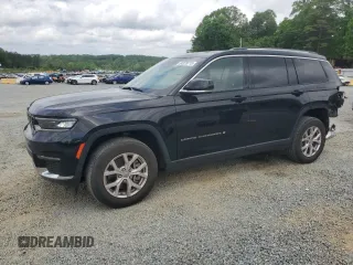2021 Jeep Grand Cherokee Limited z VIN 1C4RJKBGXM8104285, wystawiony jako Copart lot #54378715 z przebiegiem 43 495 mil mil oraz Szkoda całkowita • Salvage title. Historia ofert i sprzedaży dostępna na DreamBid. Obrazek 1.