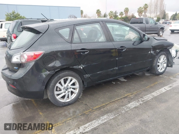 2013 Mazda 3 i Grand Touring with VIN JM1BL1MP1D1734661, listed as a IAAI auction lot 41725032 with 98,536 mi miles and . Bid and sale history available at DreamBid. Image 4.