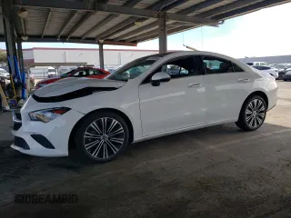 2023 Mercedes-Benz CLA 250 with VIN W1K5J4GB4PN402625, listed as a Copart auction lot 53060545 with 31,342 mi miles and Salvage Title. Bid and sale history available at DreamBid. Image 1.