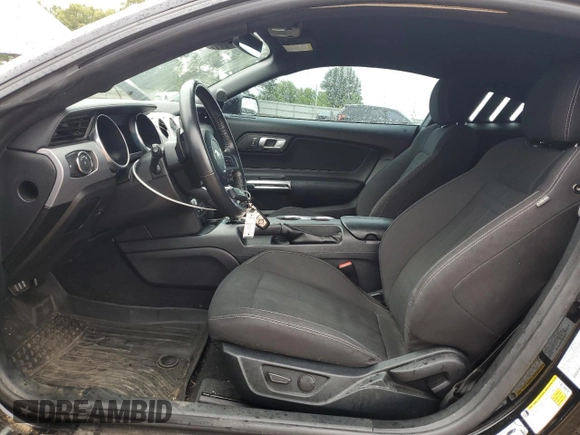 2022 Ford Mustang GT with VIN 1FA6P8CF1N5142135, listed as a Copart auction lot 55276525 with 29,627 mi miles and Salvage title. Bid and sale history available at DreamBid. Image 7.